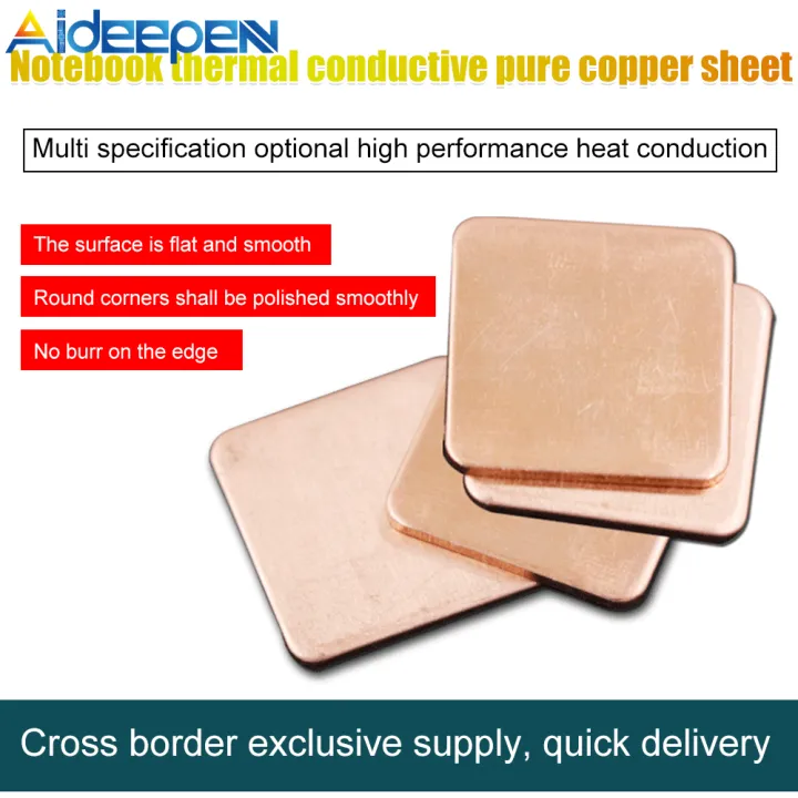 Aideepen 10 Miếng Chêm Đồng Miếng Chêm Đồng Miếng Chêm Tản Nhiệt Dẫn ...