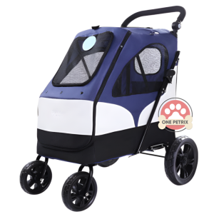 Bello Heavy Duty Collapsible Pet Stroller / Dog Stroller - For up to 55KG Pets #BL06A