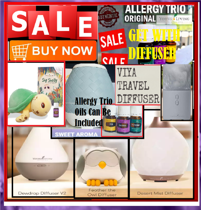Young Living Diffuser Desert Mist /Diamond / Sweet Aroma / Ember
