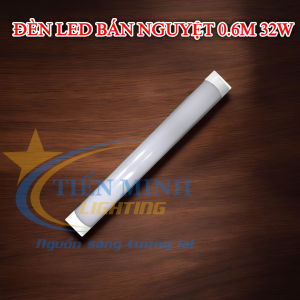 Bộ Đèn Led Bán Nguyệt 06m 32W - 1m2 công suất 60W 120W Ánh Sáng Trắng 6500K Cao Cấp