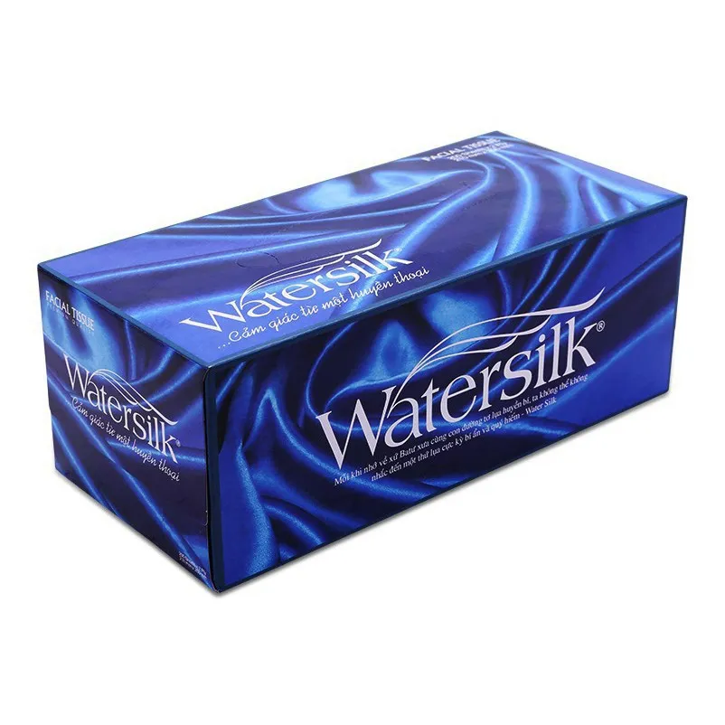 KHĂN GIẤY ĂN RÚT WATERSILK HỘP 150 TỜ 2 LỚP