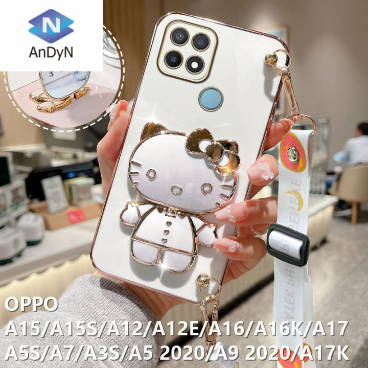 AnDyN Cute Hello Kitty Phone Case For OPPO A5S A15 A15S A12