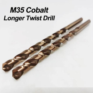 MATA BOR HSS CO LONG COBALT 5% TWIST DRILL BOR BESI BAJA STAINLESS PANJANG 2 - 10 MM