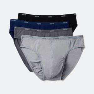 Quần sịp nam ARISTINO quần lót nam cạp nhỏ bo viền chất vải bamboo cotton sợi tre mềm mịn có size người mập béo thoáng mát khử khuẩn tốt - ABF1608