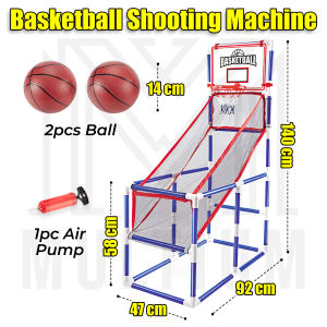 Basketball Shooting Machine for Kids Indoor Basketball Shooting Machine- Kids Basketball Hoop Toys Set Arcade Basketball Set Outdoor and Indoor Sports for Young Teenagers Birthday Gifts for Toddler Boys Girls Ages 3-12