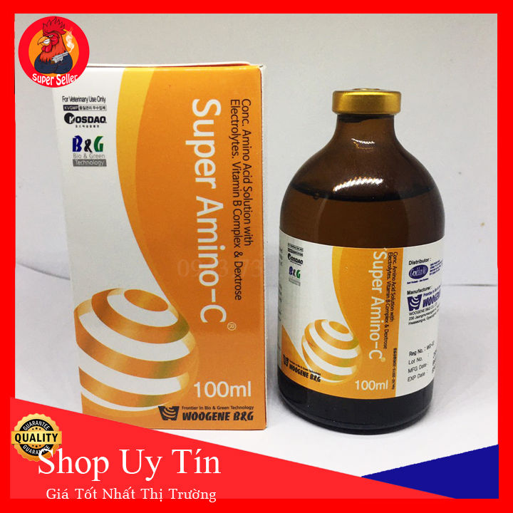 SUPER AMINO C Chai 100ml-Trợ Lực, Tăng Sức Đề Kháng-Hỗ Trợ Phục Hồi Khi ...