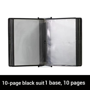 Wall-Mounted File Folder A4 Folder Binder Notebook Homework Guide Book Display Folder A4 20/10 Pages