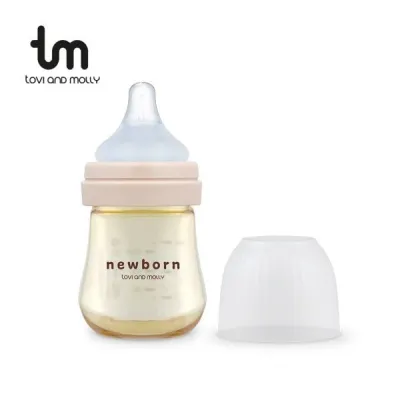 [Korea] Authentic TOVI&MOLLY GROSMIMI compatible DOTBUNNY DOTRAMI Straw Cup Feeding Bottle Spill Proof no Spill Magic Sippy Cup with Straw with Handle for Baby and ToddlerㅣWIDE NECKㅣ PPSU BPA Free 180ml / 280ml Customizable