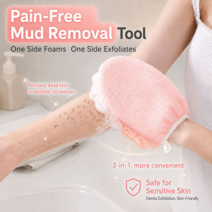 JMY - 2-in-1 Bath Towel and Bath Sponge