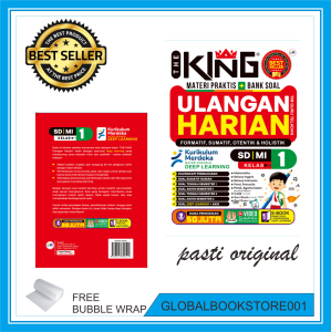 BUKU The King Ulangan Harian Kelas 1 - 6 SD Update Deep Learning Terbaru