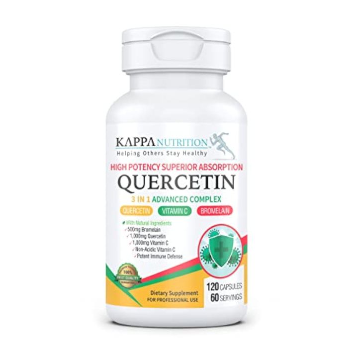 [PREORDER] KAPPA NUTRITION Quercetin 1,000mg, Bromelain 500mg and