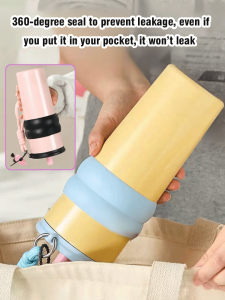 Thermos Flask Keep Warm All Day Mugs Excellent Heat Preservation Fillable with Liquid Use of Fun