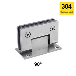 H5H SUS304 Bathroom Glass Hinges/Shower Glass Door Hinges/Glass To Glass Hinges 90°/135°/180° 5 Ratings