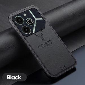 Promo Case Deer Pova 6 / Pova 6 Pro 5G Terbaru Softcase Cloth Jeans Slim Armor