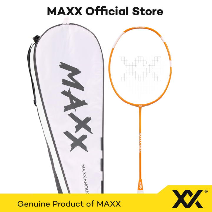 Maxo Racquet MAXX Badminton Racket - MAXXAHOLIC (FREE String + Grip) | Lazada
