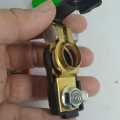 KEPALA AKI SET KLEM TERMINAL AKI MOBIL ACCU DENGAN TUTUP COVER KARET PENUTUP POSITIF NEGATIF. 