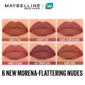 Maybelline New York Sensational Liquid Matte Liptint Nudes Strip It Off 7ml. 