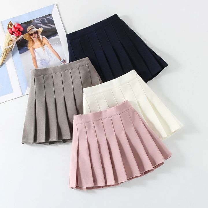 ALENA Skirt Budak Perempuan Girl Pleated Skirt College Wind Girls ...