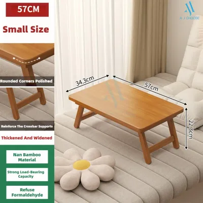 [SG Stock]Japanese-style small tea table foldable table tea table study desk tatami desk