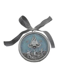 Christian Metal Wall Decoration Car Hanging Charm Zinc Alloy Enamel Keychain Craft Church Decoration