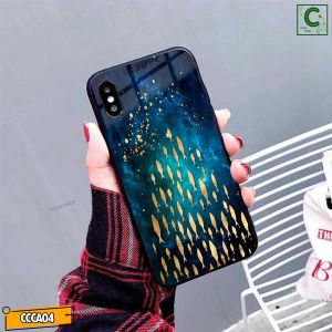 Ốp lưng iphone mặt kính cao cấp - Đàn cá vượt vũ môn mạnh mẽ kiên cường - 6/6plus/6s/6splus/7/7plus/8/8plus/x/.....