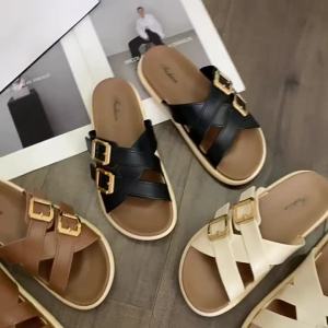 New Fashionable Sandals High-End Slippers For Women Summer Outdoor Wear Thick-Soled Height-Increasing Sandals