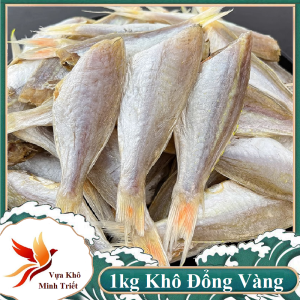 1kg Khô Cá Đổng Mình Trắng Lưng Vàng Béo Thơm Chiên Cơm Cá Mặn Kho Cà Chua Ngon -  VỰA KHÔ MINH TRIẾT