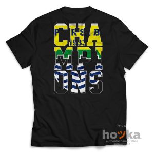 Kaos persib Champions 2024 - katun premium lengan pendek