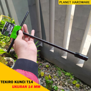 Kunci T14 Tekiro Asli Original Sok Sock Socket Shok Warna Hitam Ukuran 14 mm COD Bayar Di Tempat / Planet Hardware
