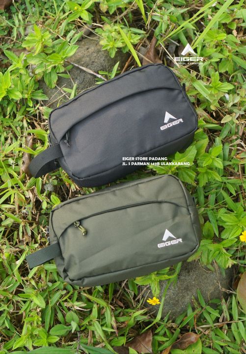 HANDBAG EIGER OBSERVE DOPP KIT 2L 7065 TAS MULTIFUNGSI TAS PRIA