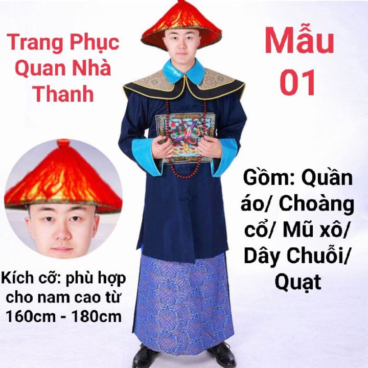 (Có Sẵn) Trang Phục Quan Nhà Thanh, Quần Áo Quan Lại Nhà Thanh Trυng ...