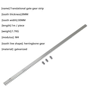 【4pcs x 1m 】8mm Sliding Gate Opener Close Rack 8mm x100cm heavy duty(thick)