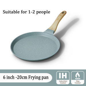 MODERN CK Chảo rán Đá Maifan Không Dính Pan 20Cm/24Cm/28Cm Kích Thước Tràm Đặc Biệt Pan Pancake Nồi dụng cụ nấu ăn cảm ứng bếp ga chảo tráng trứng Universial Bếp Đồ Nấu Nướng