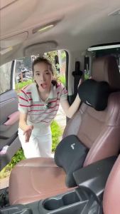 [VIP] Bộ gối tựa đầu & tựa lưng ô tô chính hãng EMA thiết kế công thái học giảm đau cổ vai gáy