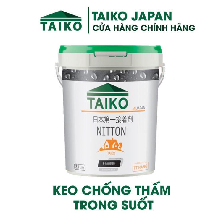 Keo chống thấm TAIKO trong suốt - Chống thấm nền gạch, nhà vệ sinh, gỗ ...