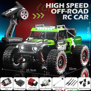 RC Car 4WD High Speed Off-road Vehicle Brushless/carbon Brush Four-wheel Drive off-road Vehicle