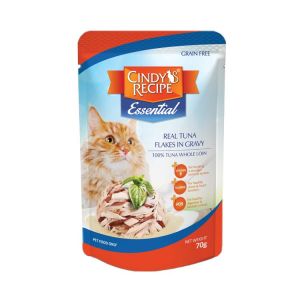 Cindys Recipe Essential Pouch For Kitten & Cat Wet Food - 70g