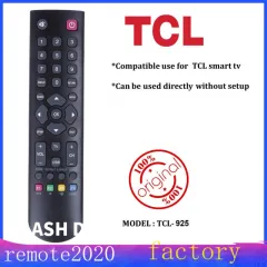 Telecomando Originale RC802N YLI2 Per TV TCL Serie P2M, C2, S6500, P20 E Modelli Hitachi - Compatibile Con 55C2US 50P20US 49S6500