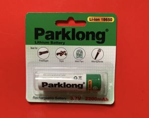 1 viên pin sạc Lithium 18650 37V 42V Parlong cao cấp dùng đèn pin micro Karaloke Pin - VPP Bảo An