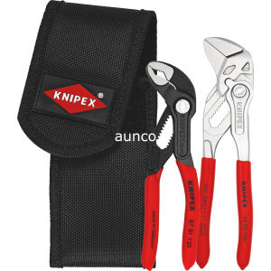 KNIPEX 00 20 72 V01 Mini Pliers Set Belt Tool Pouch 002072V01 87 01 125 86 03 150 8701125 8603150