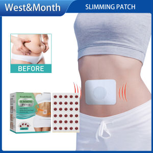 West Month Slimming Patches For Weight Loss Original Slimming Patches Easy Fit Slimming Product Fast Slimming Product Detox For Losing Weight Cellulite Fat Burner For Weight Loss Paste Belly Waist Body Belly Waist Cellulite Slimming Product Fat Burner