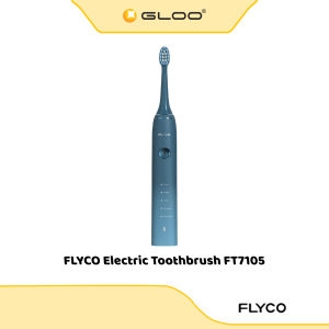 FLYCO Electric Toothbrush FT7105 | 3D Wave Shaped Bristles | Low Noise Design | IPX7 Waterproof