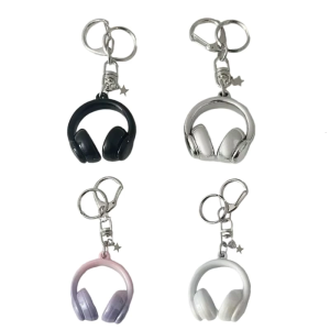 Innovative Gradient Designs Keyring Music Lover Accessory Sturdy Alloy Plastic Construction Multipurpose Gifts