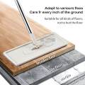 Konco Magic Quickly Cleaning Mops with Bucket Floors Squeeze Flat Mop Home Kitchen Floor Cleaner House Cleaning Tools. 