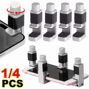 LUMIYA Adjustable Phone Screen Repair Clamps Universal Fit Fixture Holder Structure LCD Screen Fastening Tools Practical Securing Clip Design Mobile Phone Repair Clamps Screen Refurbish Work