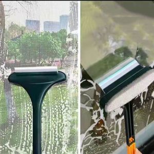 C50 Cây Lau Kính cầm tay đồ chùi kiếng mini 2 mặt cây gạt nước cửa kính CINDYHOME