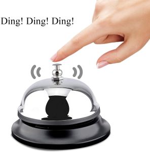 Desk Call Bell: Durable, Portable, and Ideal for Various Settings