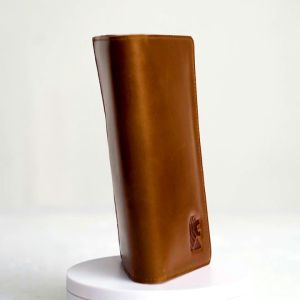 Dompet Lipat panjang pria bahan kulit sapi asli 100% original branded anti air dan tahan api fashion cowok model terbaru terkini distro tempat simpan uang kertas dan kartu atm
