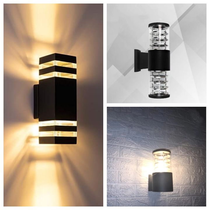 Lampu outdoor Dinding teras indoor lampu dinding minimalis | Lazada