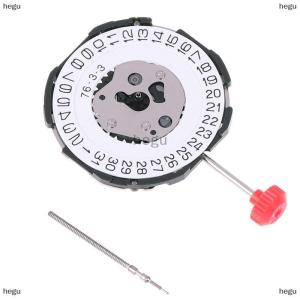 [COD] hegu Đồng hồ thạch anh thay thế chuyển động ngày 3 với cuống điều chỉnh cho Miyota 2115